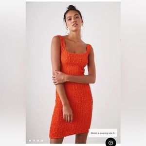 RAILS Julie Dress, orange, medium, $198